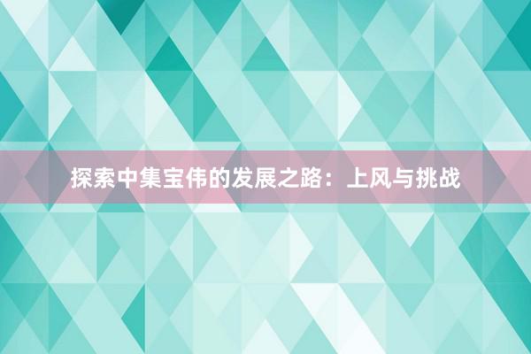 探索中集宝伟的发展之路：上风与挑战